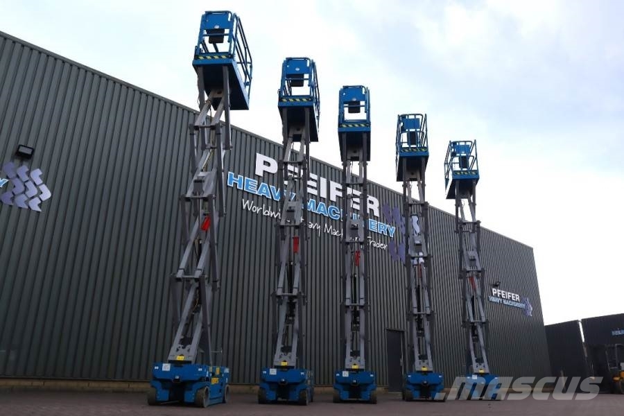 Genie GS1932 E-Drive Several In Stock, 8m Working Height Scheren-Arbeitsbühnen