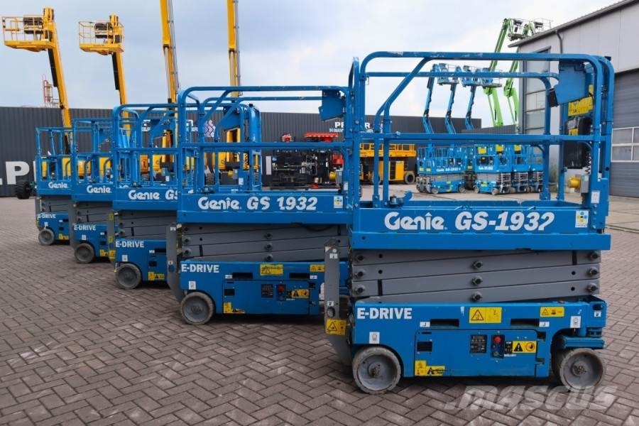 Genie GS1932 E-Drive Several In Stock, 8m Working Height Scheren-Arbeitsbühnen