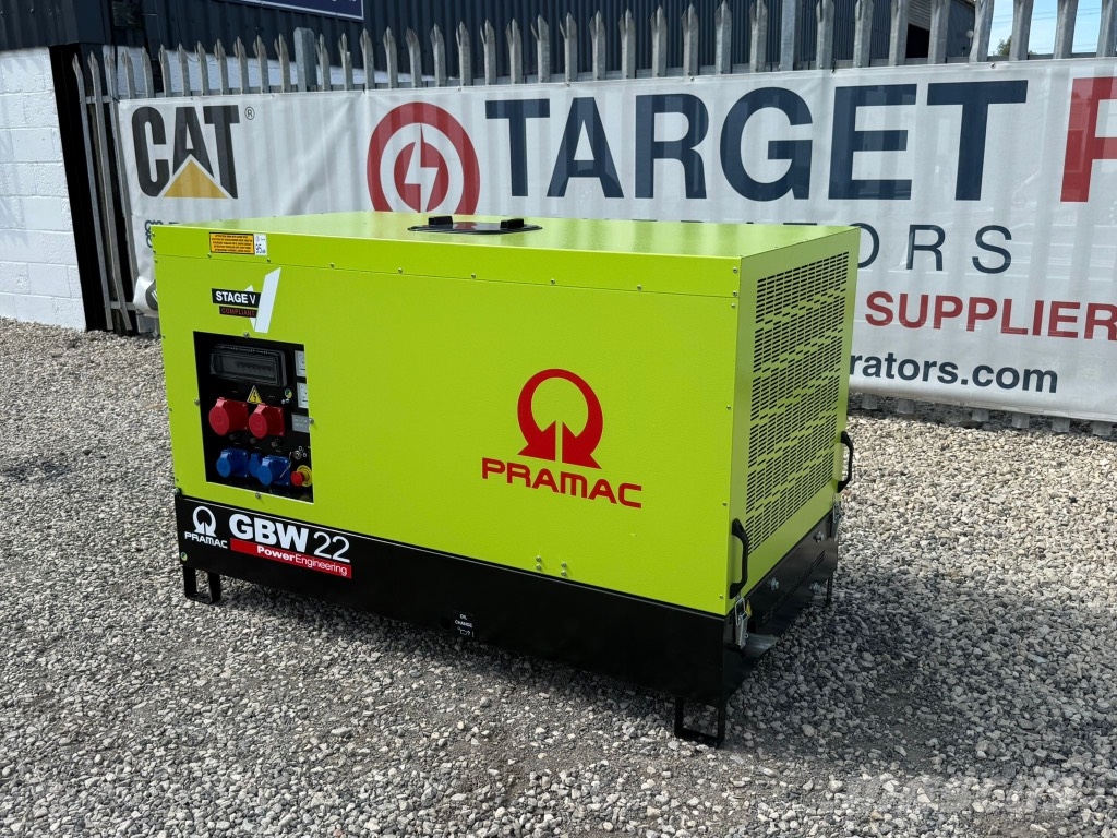 Pramac GBW22P 20kVA Perkins Generator Generadores diésel