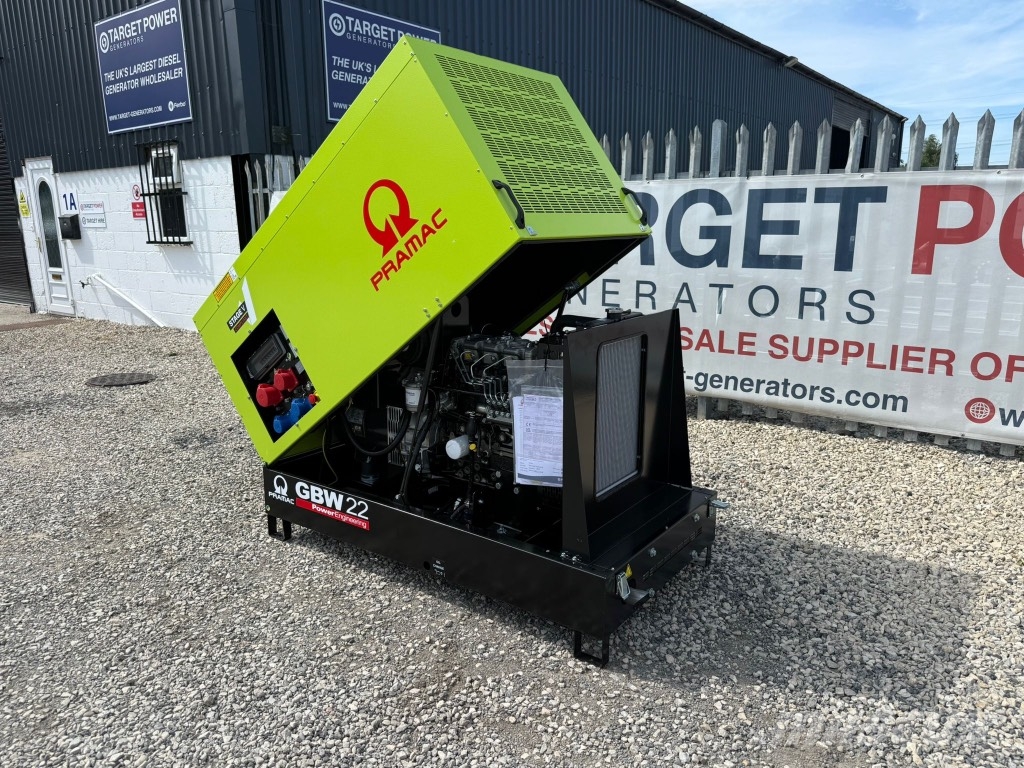 Pramac GBW22P 20kVA Perkins Generator Generadores diésel