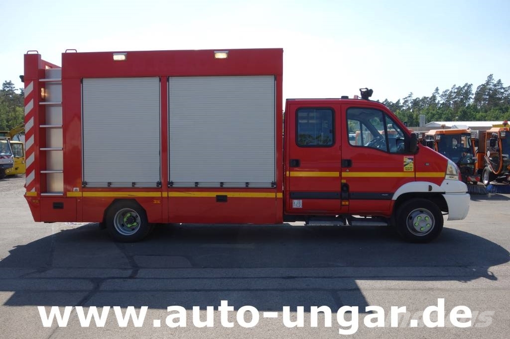Renault Mascott 160 DXi Doka Feuerwehr LBW AHK Dekontamina Camiones de bomberos