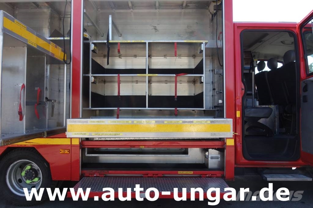 Renault Mascott 160 DXi Doka Feuerwehr LBW AHK Dekontamina Camiones de bomberos