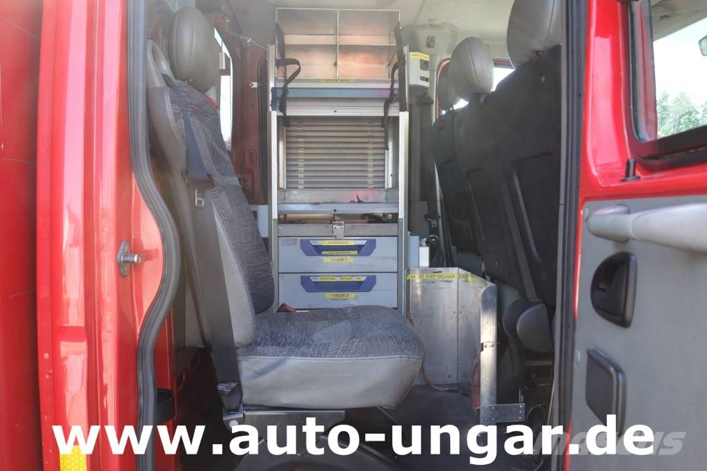 Renault Mascott 160 DXi Doka Feuerwehr LBW AHK Dekontamina Camiones de bomberos