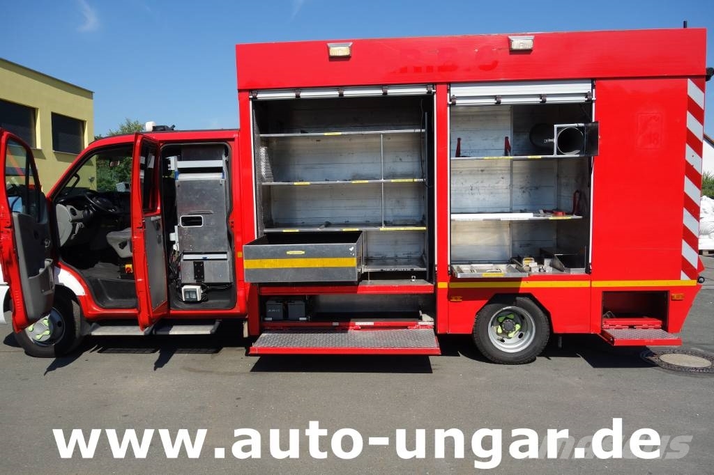 Renault Mascott 160 DXi Doka Feuerwehr LBW AHK Dekontamina Camiones de bomberos