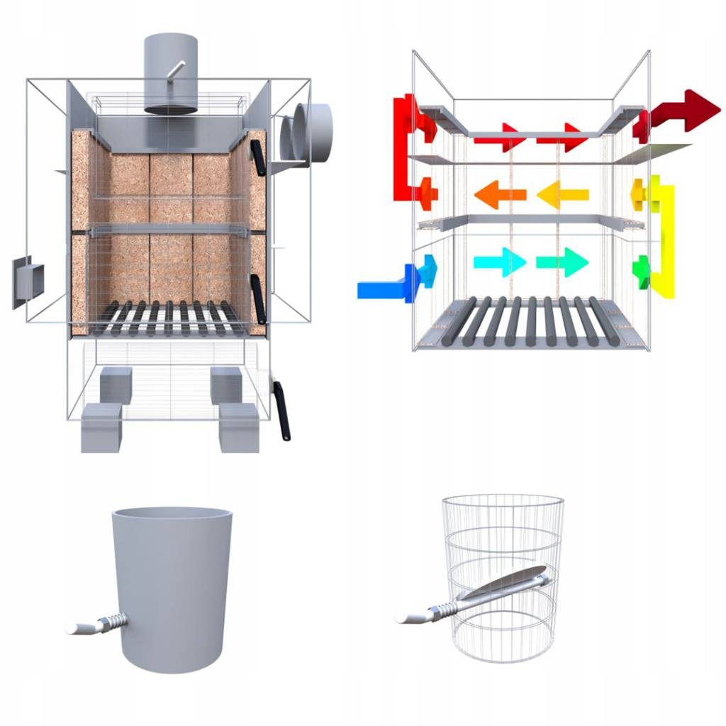  Hallilämmitin puulle Warmer CT-30 其他農業機械