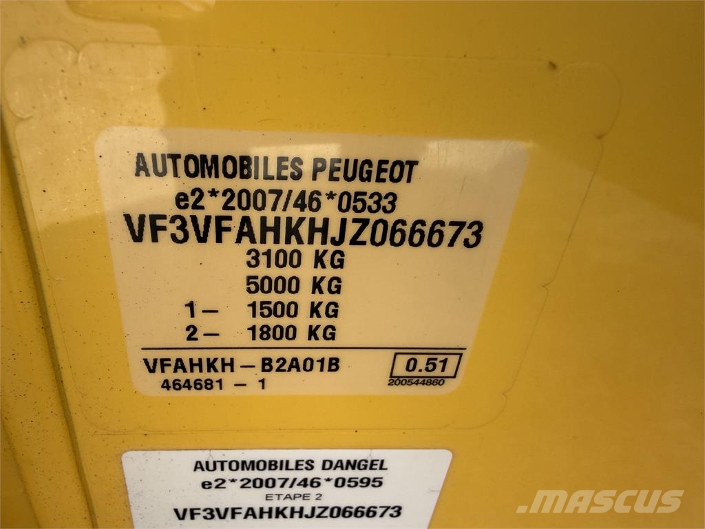 Peugeot Expert VIN 673 Lengvieji automobiliai