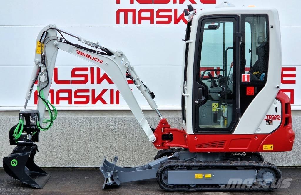 Takeuchi TB320 小型挖土機/掘鑿機<7t(小型挖掘機)