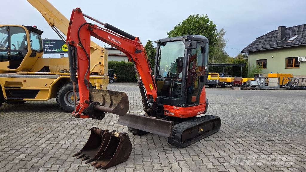 Kubota U 25-3 Mini bagri <7t