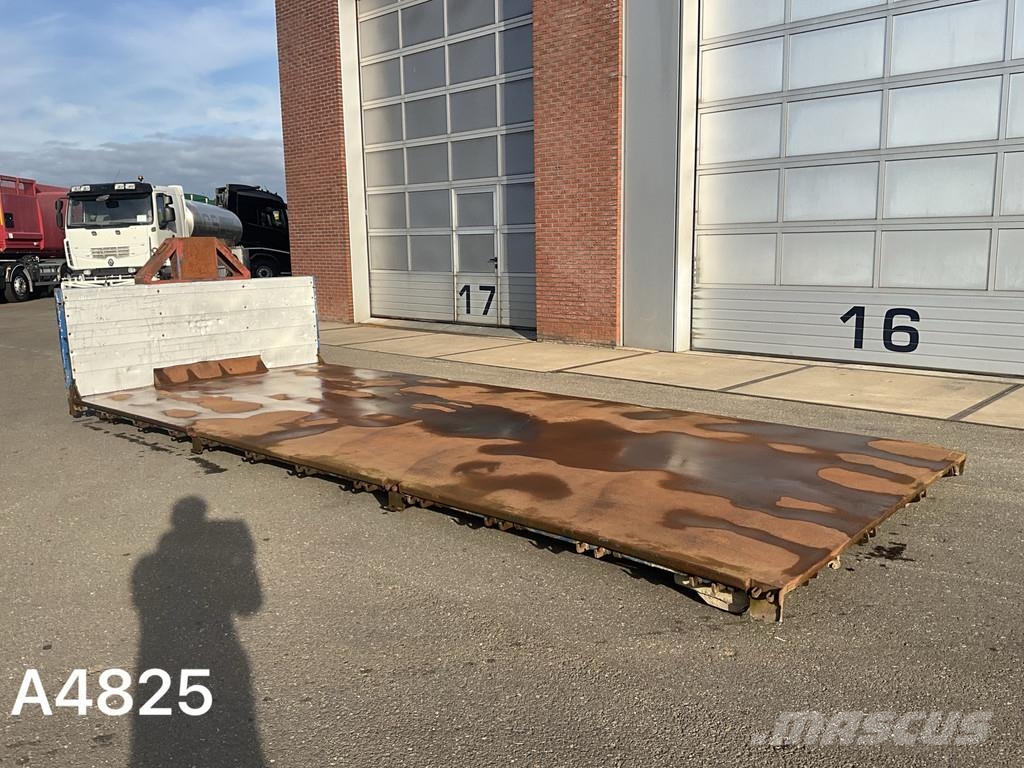  Flatbed container Contenedores especiales