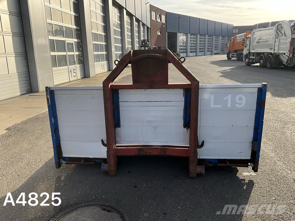  Flatbed container Contenedores especiales