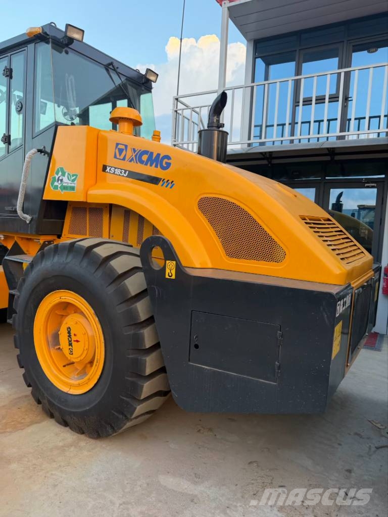 XCMG XS 183 J   Shanghai largest supplier Single drum rollers