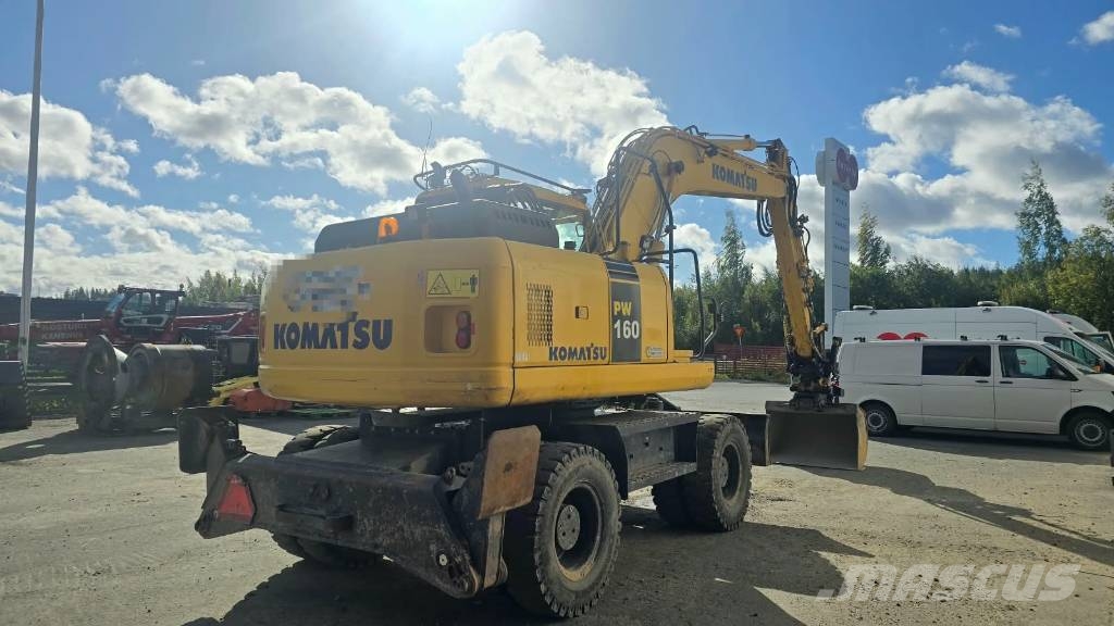 Komatsu PW 160-7 حفارات بعجل