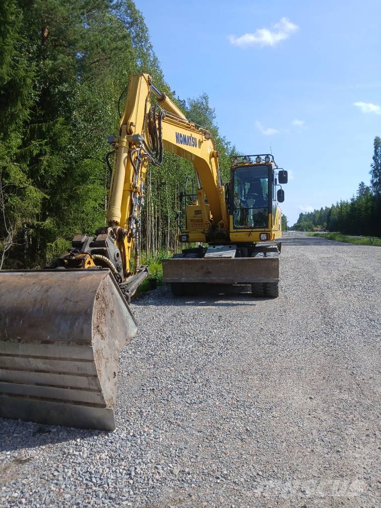 Komatsu PW 160-7 Εκσκαφείς με τροχούς - λάστιχα