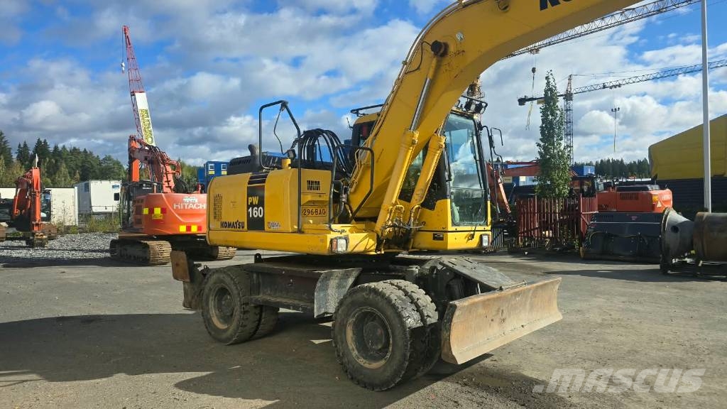 Komatsu PW 160-7 حفارات بعجل