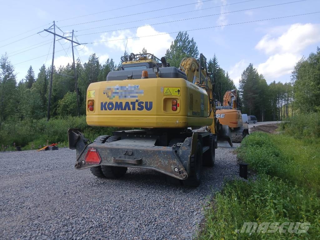 Komatsu PW 160-7 Εκσκαφείς με τροχούς - λάστιχα