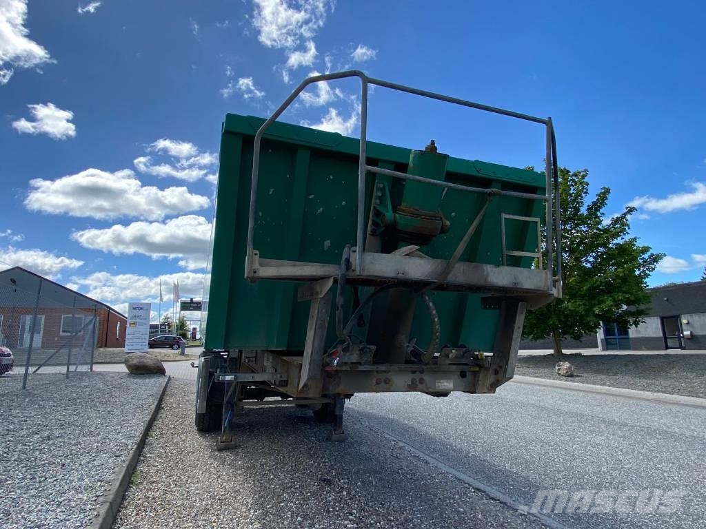 Kel-Berg 2 akslet grus tiptrailer Semi-trailer med tip
