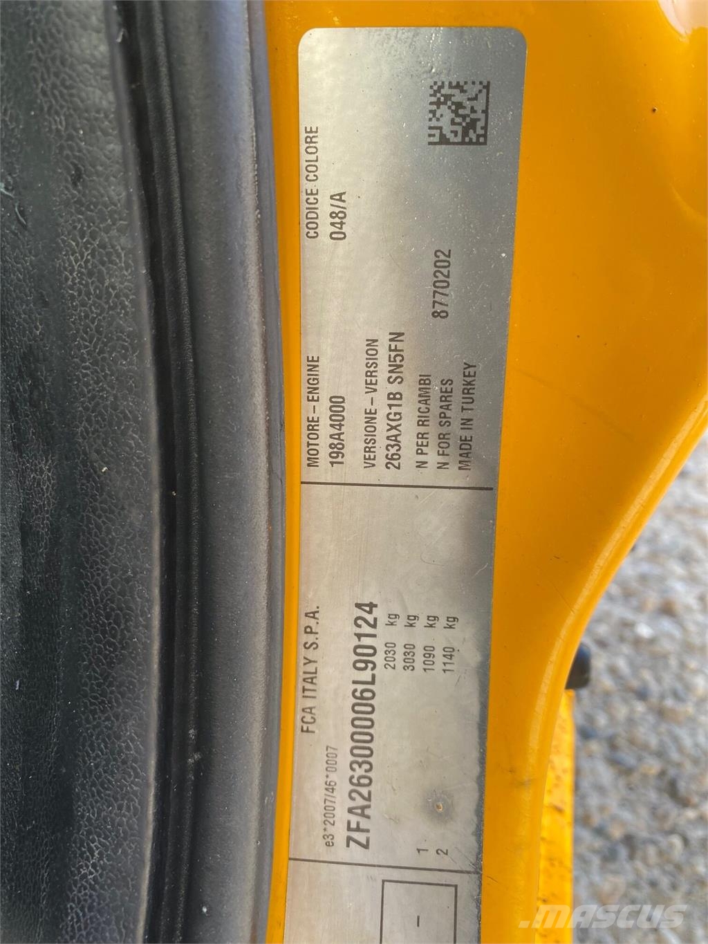 Fiat Dobló VIN 124 Cars