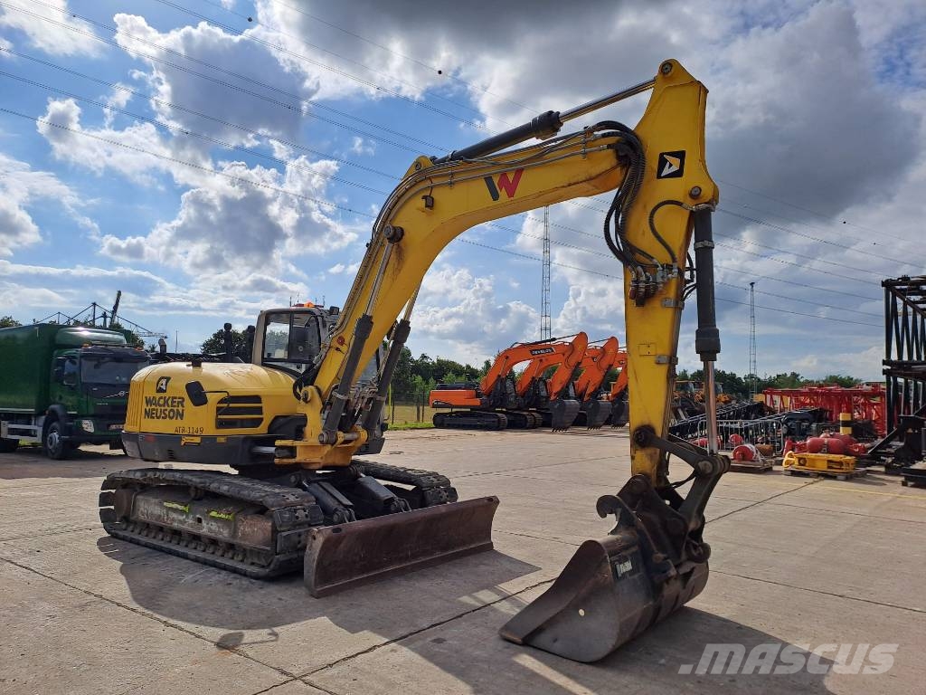 Wacker Neuson ET145 Kāpurķēžu ekskavatori