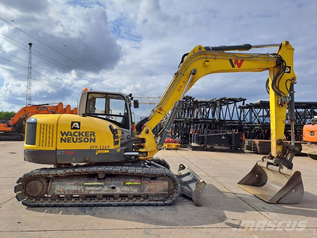 Wacker Neuson ET145 Kāpurķēžu ekskavatori