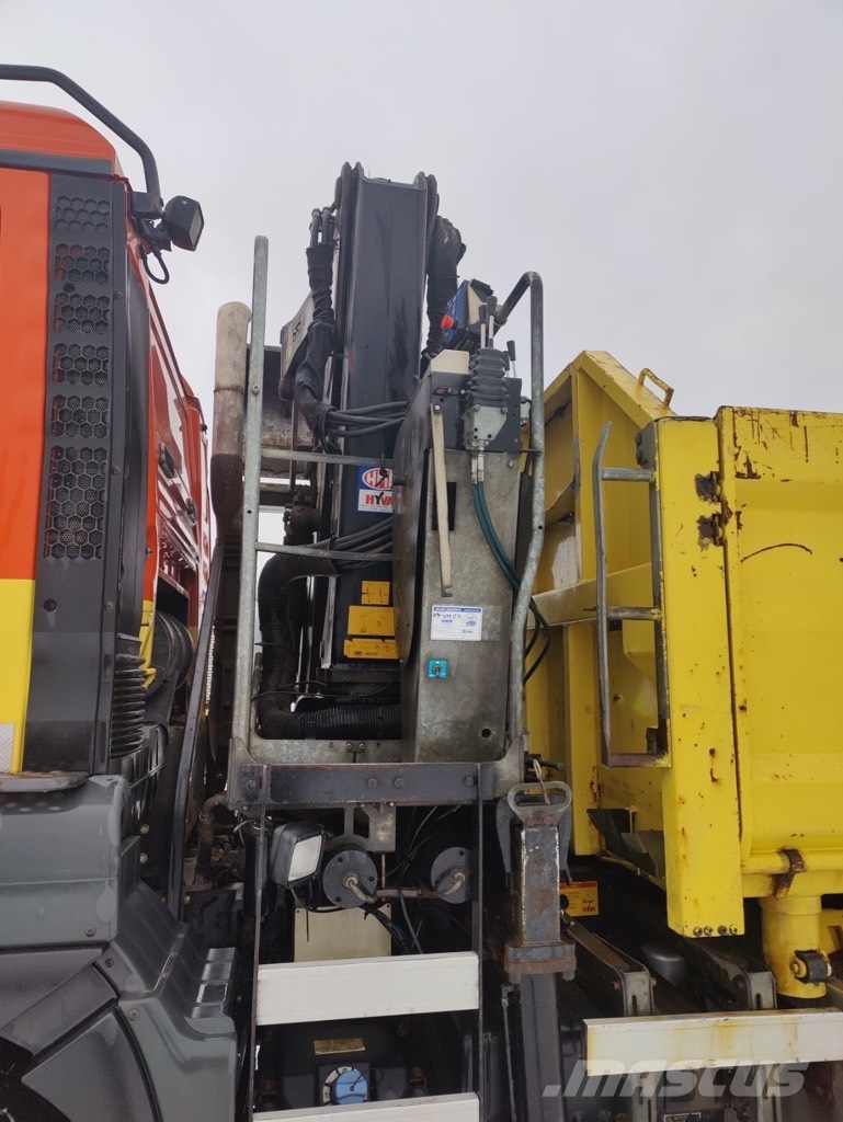 MAN TGS 26.440 6x6 crane شاحنات قلابة