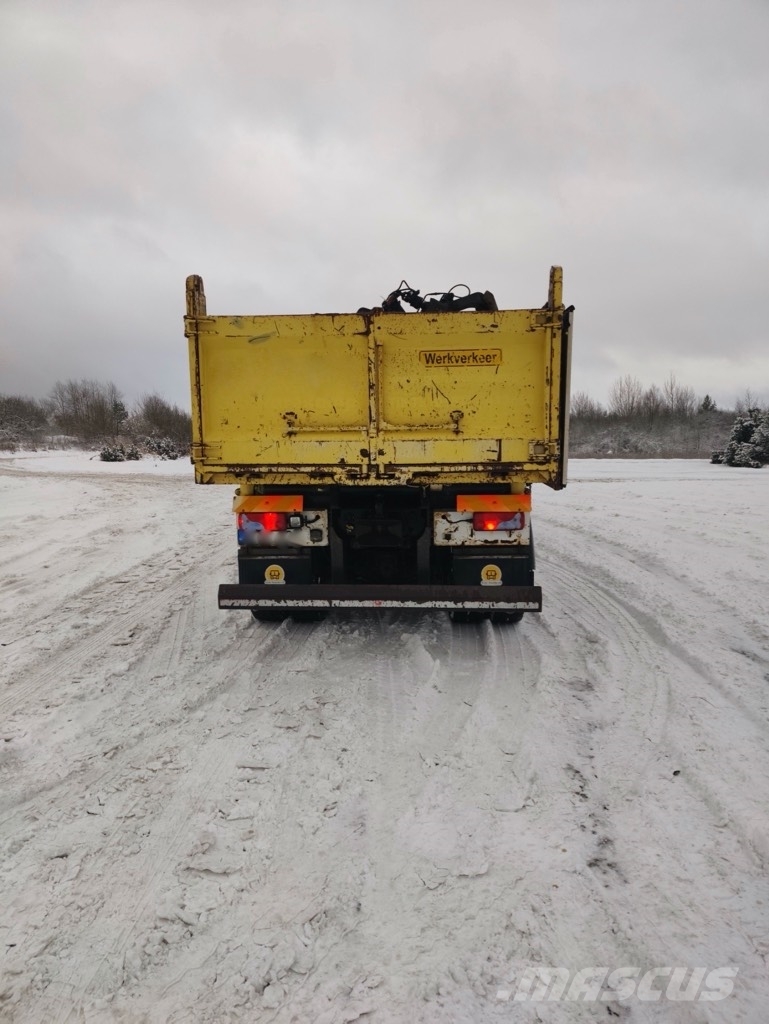 MAN TGS 26.440 6x6 crane شاحنات قلابة