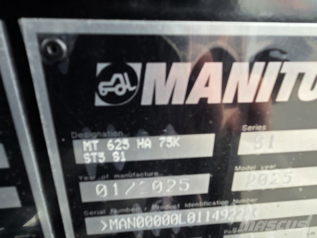 Manitou MT 625 HA Verreikers