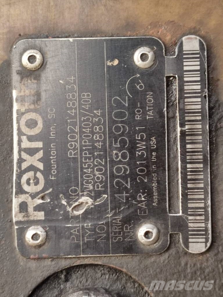 Rexroth Hydraulic pump R992000123 Rexroth Hydraulik