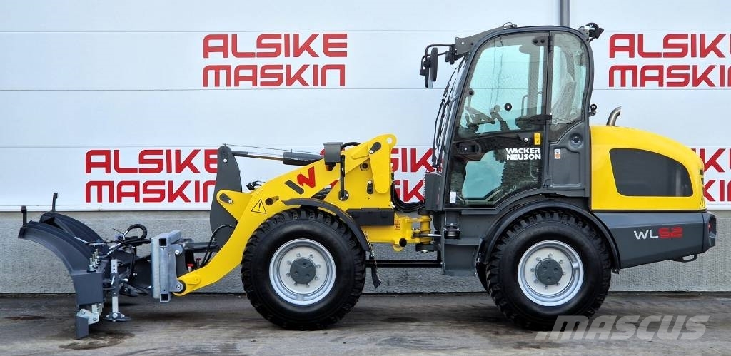 Wacker Neuson WL52 med vikplog 2,8m Læssemaskiner på hjul