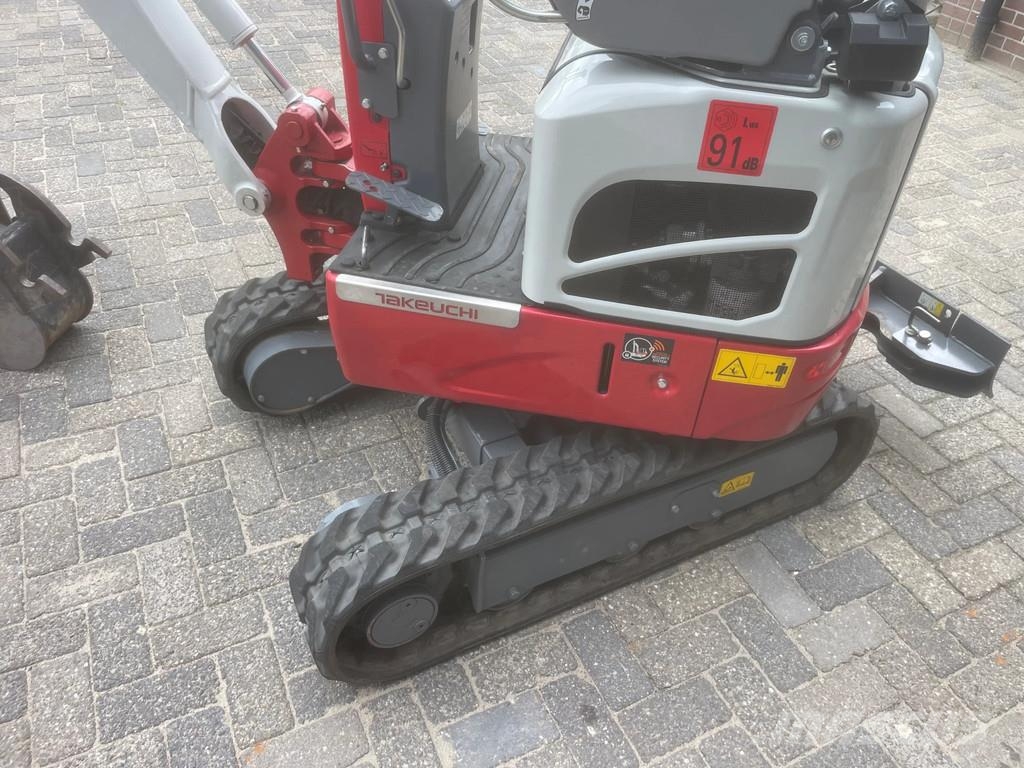 Takeuchi TB 210 R mini graafmachine - lease vanaf 325,- Kub Minigraafmachines < 7t