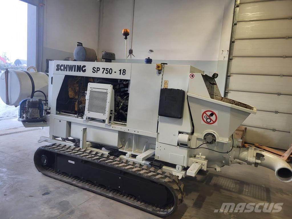 Schwing SP 750 Concrete pumps