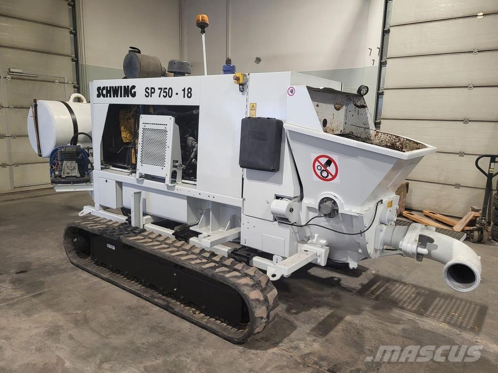 Schwing SP 750 Concrete pumps
