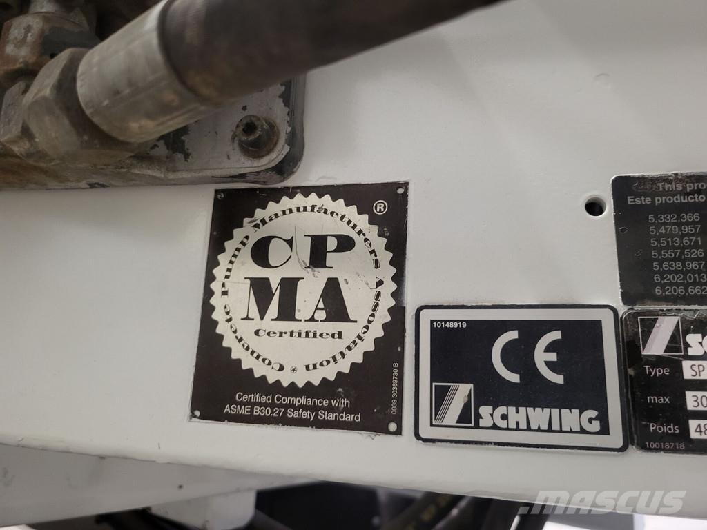 Schwing SP 750 Concrete pumps