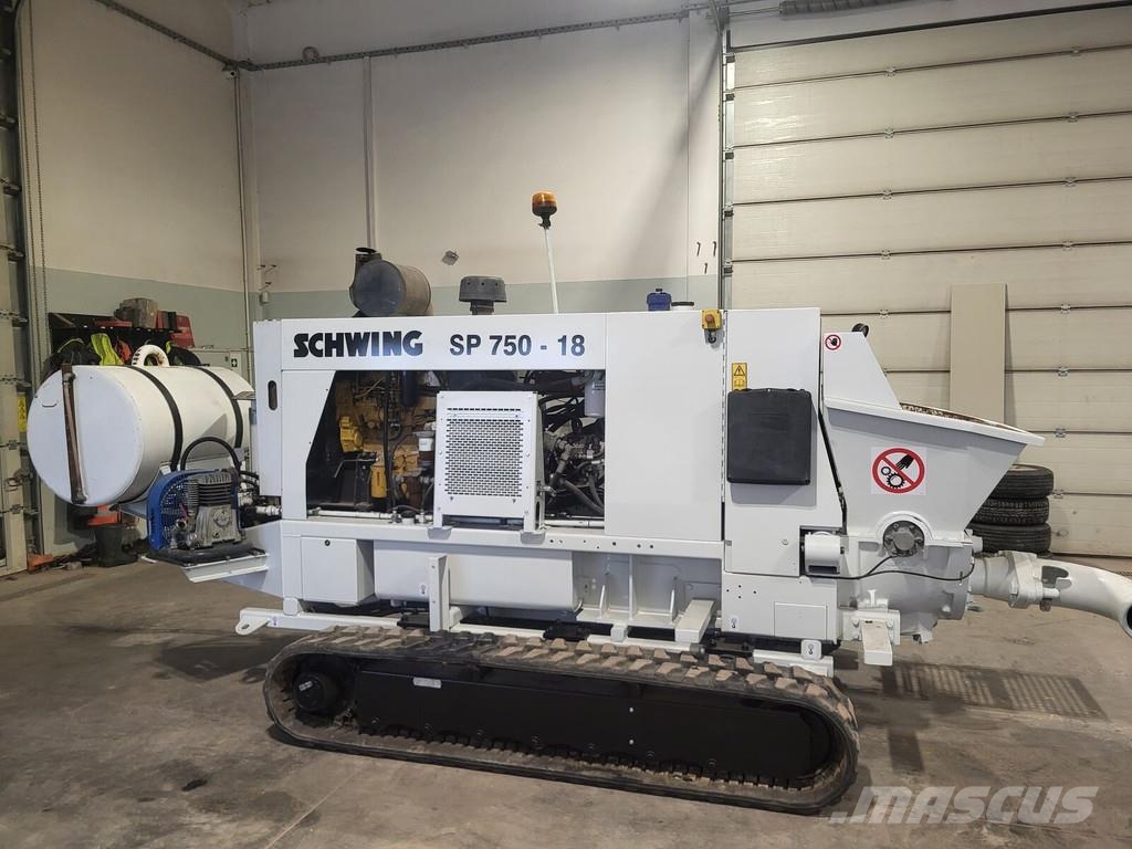 Schwing SP 750 Concrete pumps