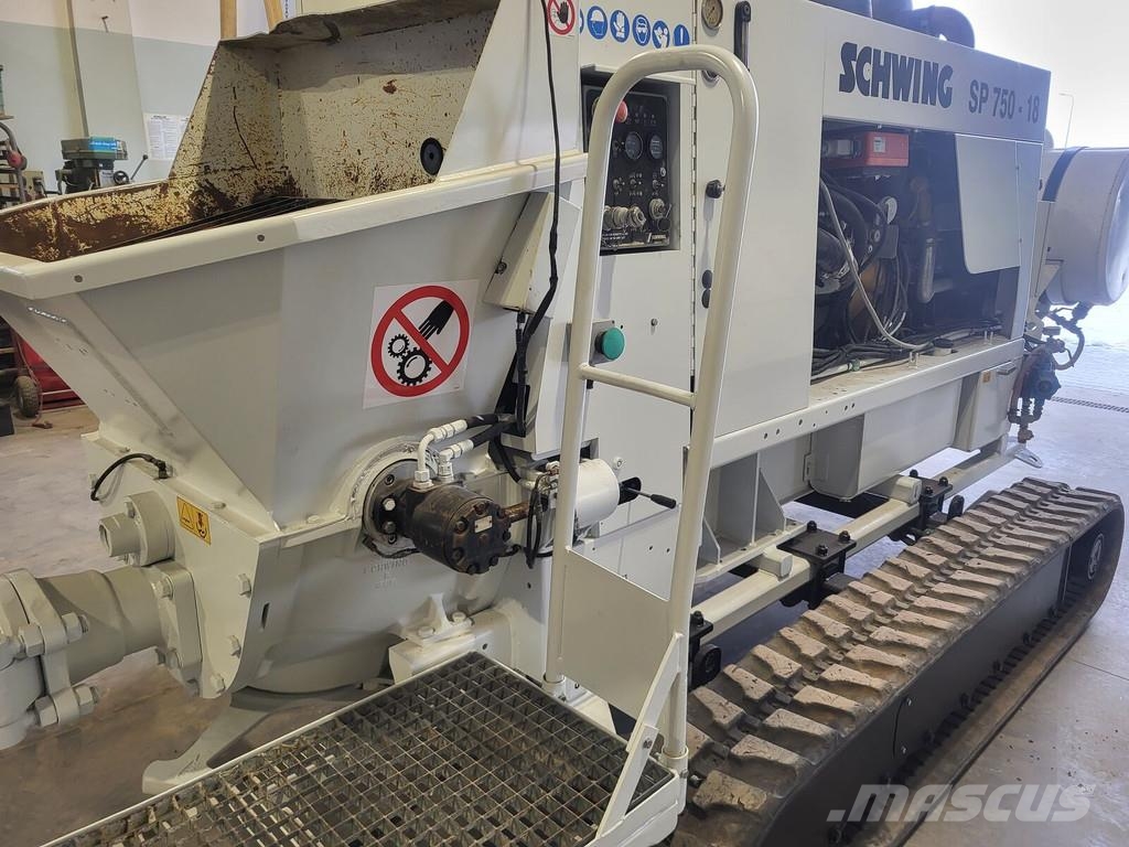 Schwing SP 750 Concrete pumps