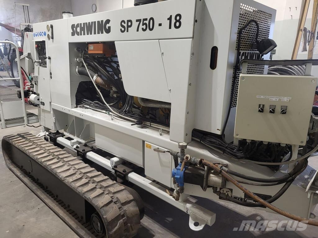 Schwing SP 750 Concrete pumps