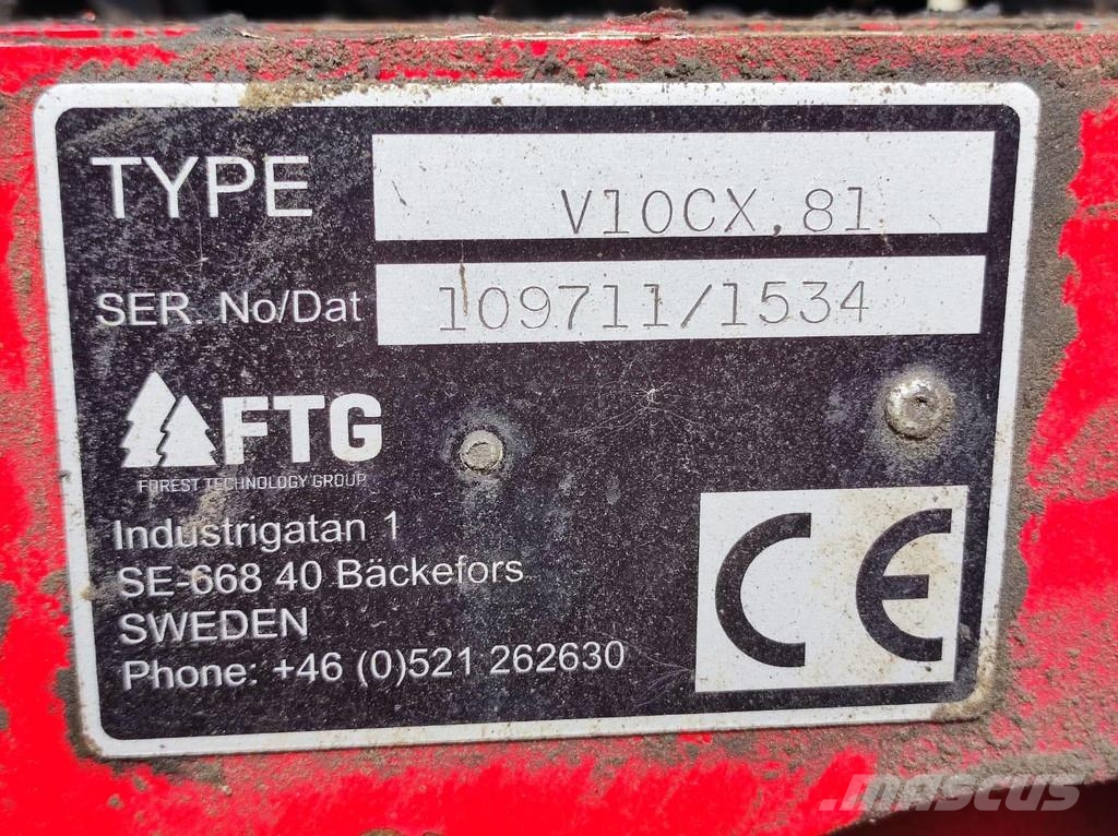 FTG V- KRAN V10CX.81 Grue auxiliaire