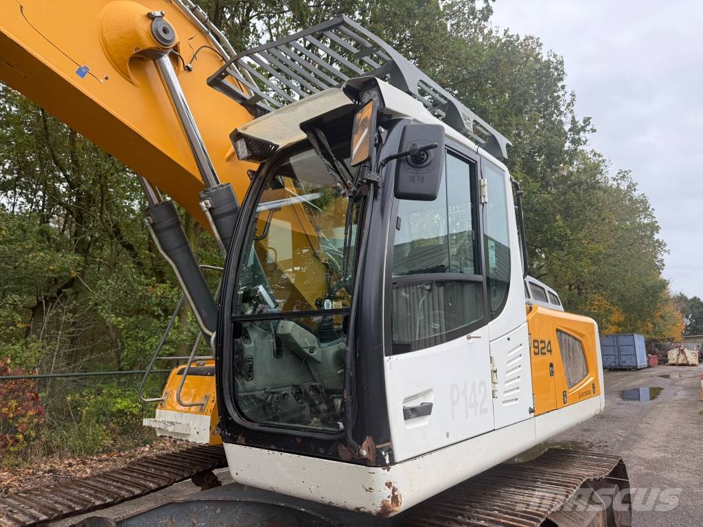 Liebherr R 924 Bagri goseničarji