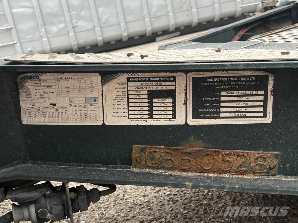 Scania P410 6X2 EURO 6 + HUNWICK 3 AXLE HANGER Evakuatori