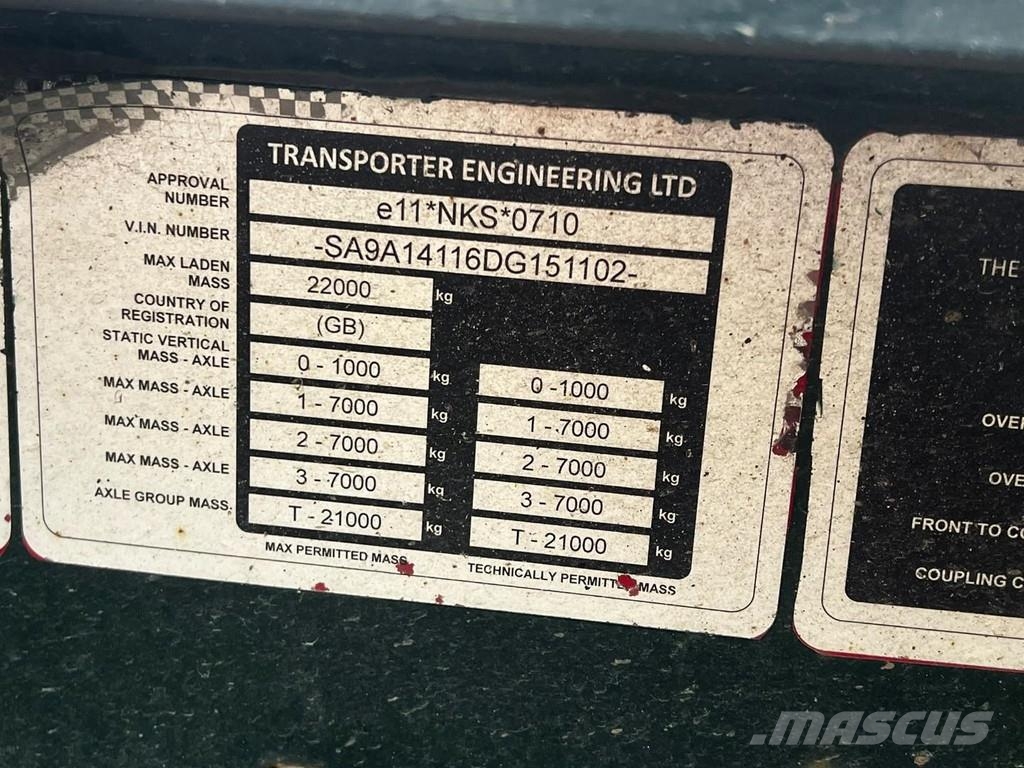 Scania P410 6X2 EURO 6 + HUNWICK 3 AXLE HANGER Evakuatori