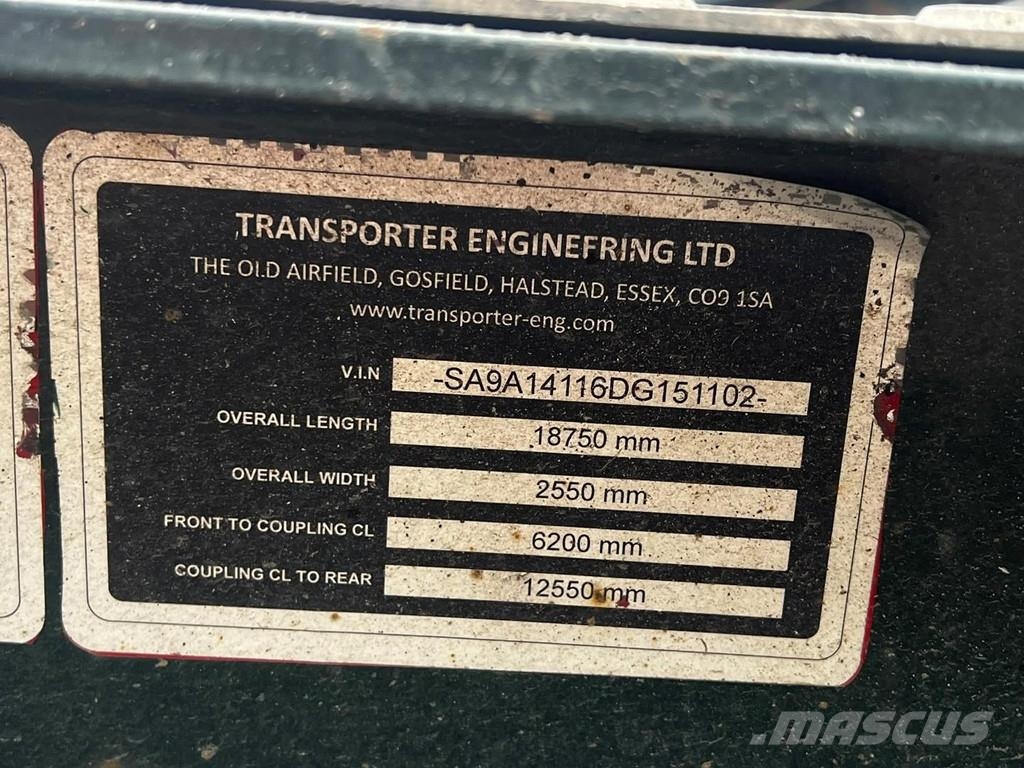 Scania P410 6X2 EURO 6 + HUNWICK 3 AXLE HANGER Evakuatori