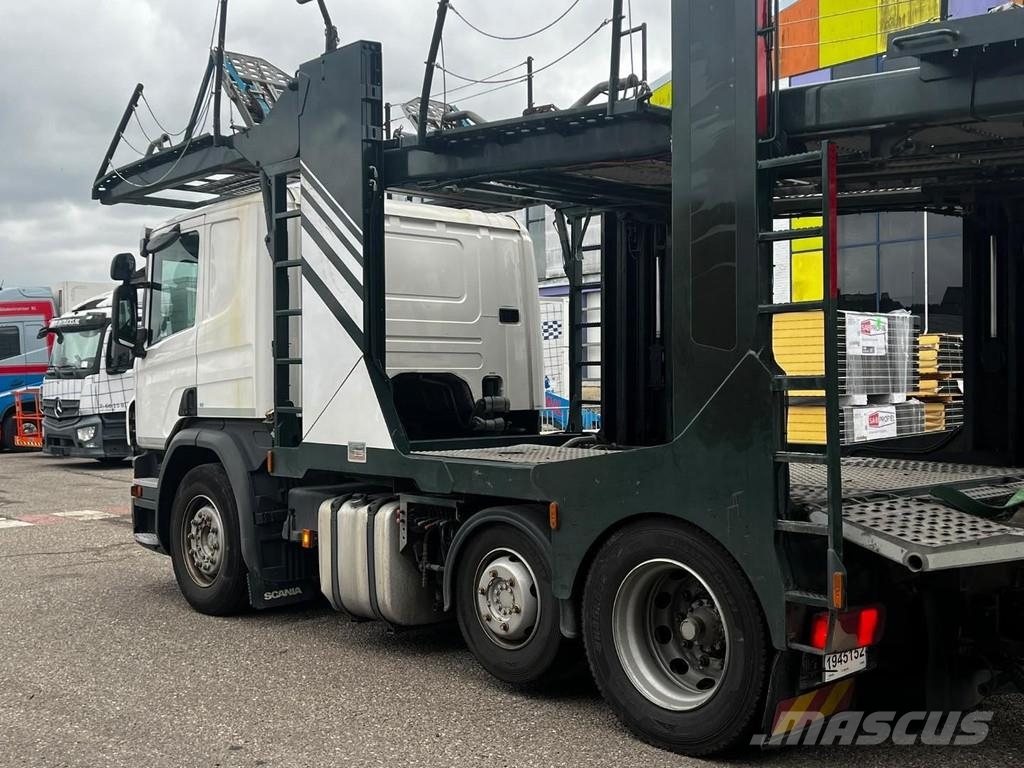 Scania P410 6X2 EURO 6 + HUNWICK 3 AXLE HANGER Evakuatori