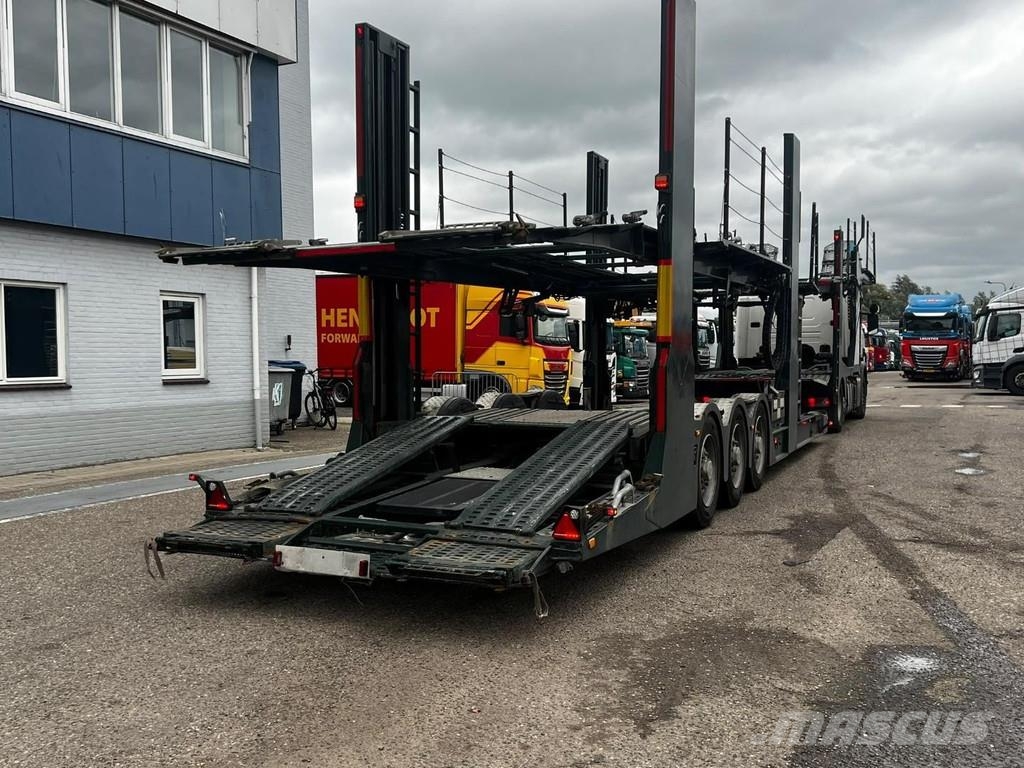 Scania P410 6X2 EURO 6 + HUNWICK 3 AXLE HANGER Evakuatori