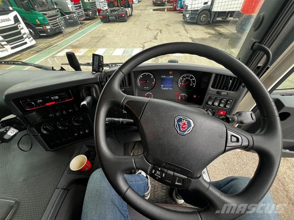 Scania P410 6X2 EURO 6 + HUNWICK 3 AXLE HANGER Evakuatori