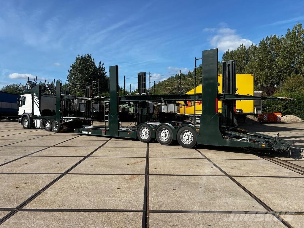 Scania P410 6X2 EURO 6 + HUNWICK 3 AXLE HANGER Autonkuljetusautot