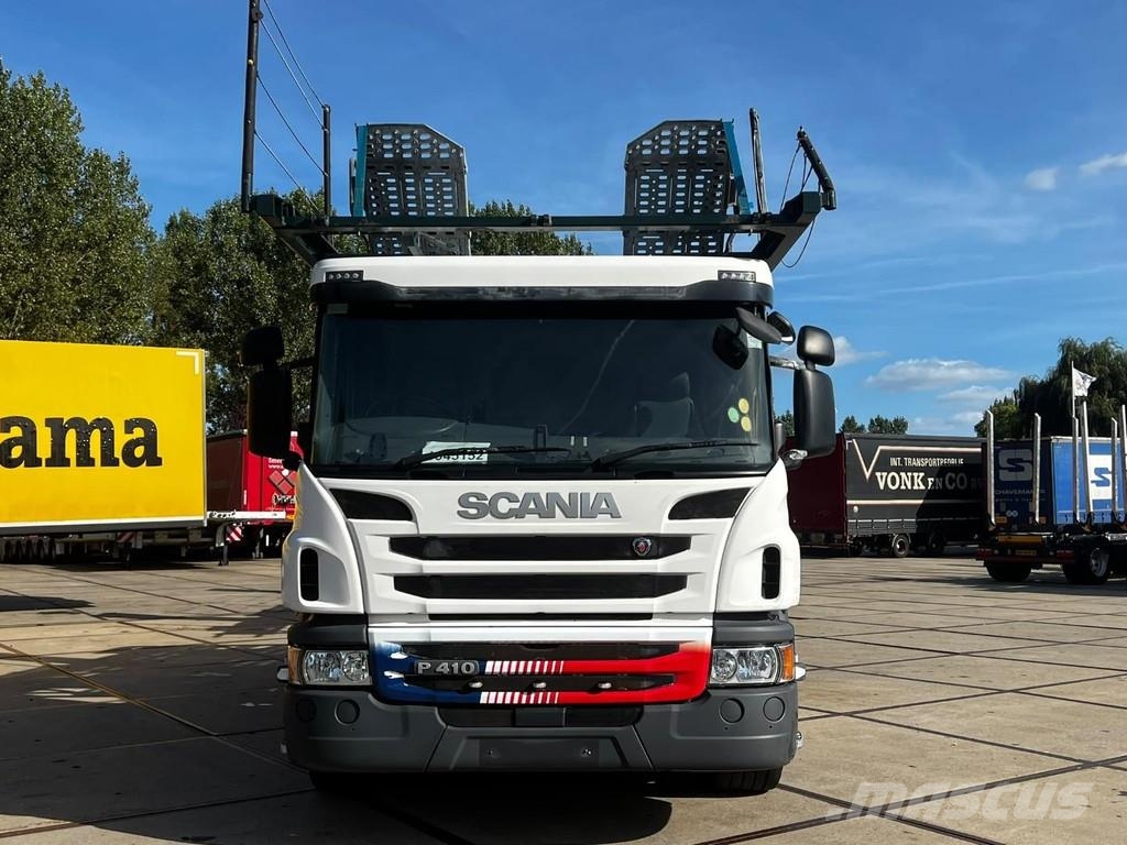 Scania P410 6X2 EURO 6 + HUNWICK 3 AXLE HANGER Autonkuljetusautot