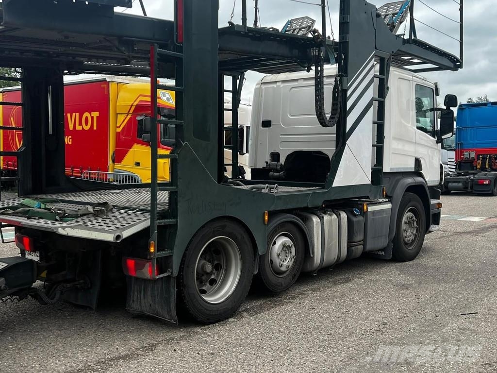 Scania P410 6X2 EURO 6 + HUNWICK 3 AXLE HANGER Evakuatori