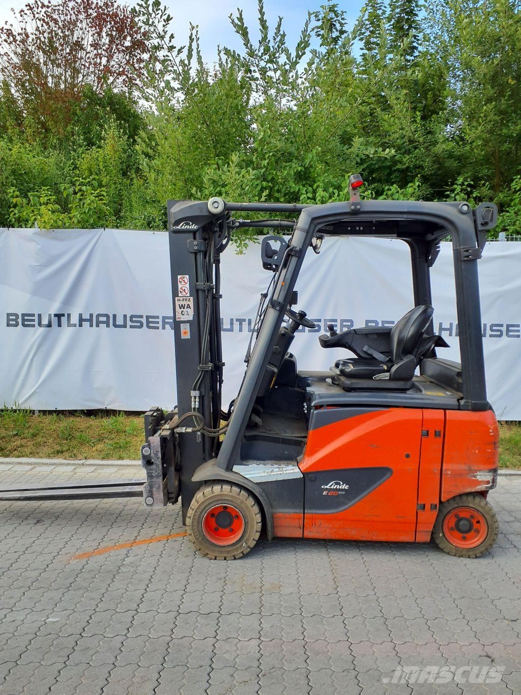 Linde E20PH Electric forklifts