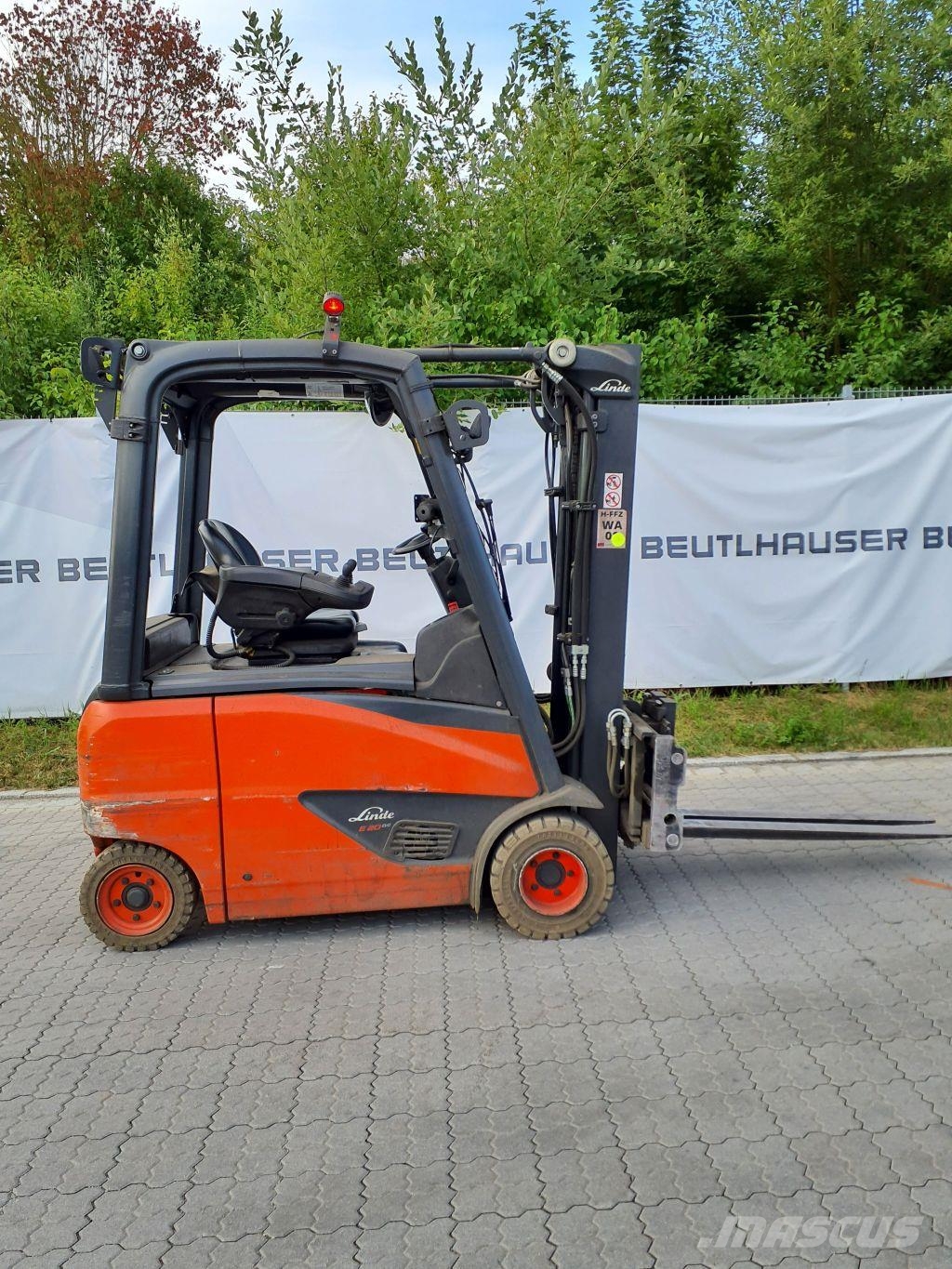 Linde E20PH شاحنات ذات رافعات شوكية تعمل بالكهرباء