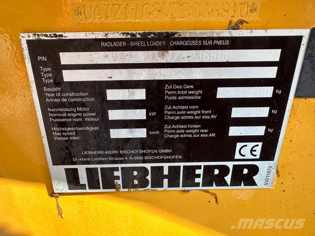 Liebherr L 507 Stereo Φορτωτές με λάστιχα (Τροχοφόροι)