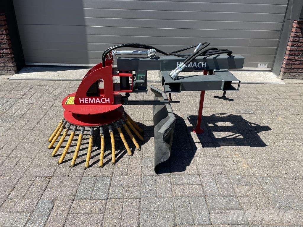 Hemach hydr. onkruidborstel voor shovel / heftruck NIEUW Otros